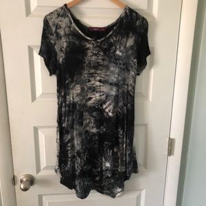 Marble tie dye comfy shirt